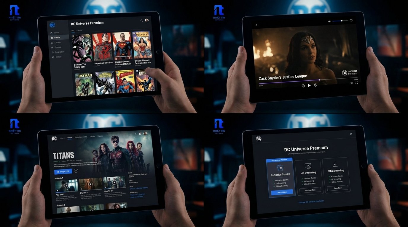Tài Khoản DC Universe Premium, Tài Khoản DC Universe Premium chính hãng,Tài Khoản DC Universe Premium chính hãng việt nam, Tài Khoản DC Universe Premium giá rẻ , Mua Tài Khoản DC Universe Premium,