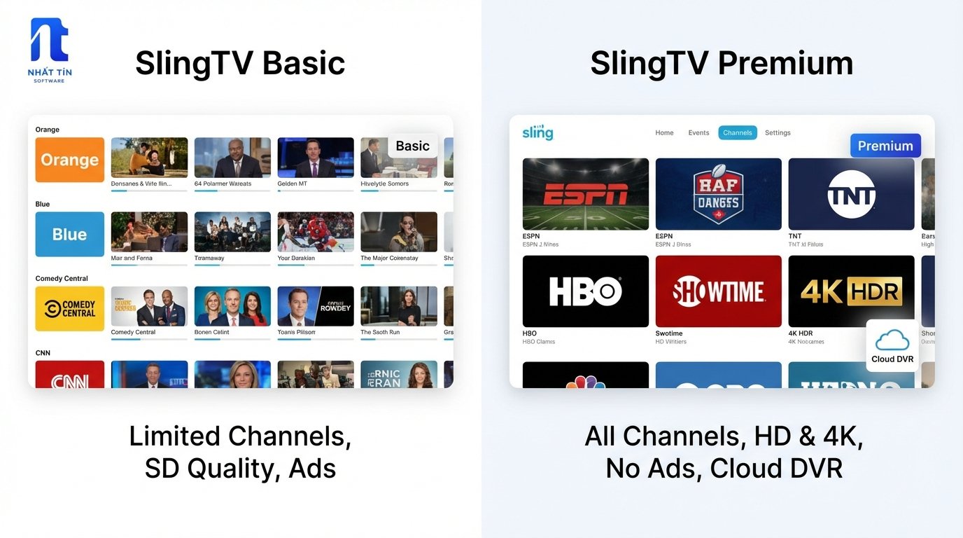 Tài Khoản SlingTV Premium,Tài Khoản SlingTV Premium chính hãng, Tài Khoản SlingTV Premium chính hãng việt nam,Tài Khoản SlingTV Premium giá rẻ,mua Tài Khoản SlingTV Premium ,