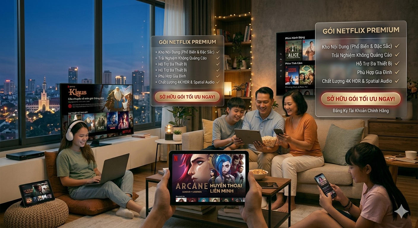 đăng ký Netflix Premium,Netflix Premium chính hãng,tài khoản Netflix Premium,Netflix 4K,Netflix không quảng cáo,
xem phim Netflix chất lượng cao,