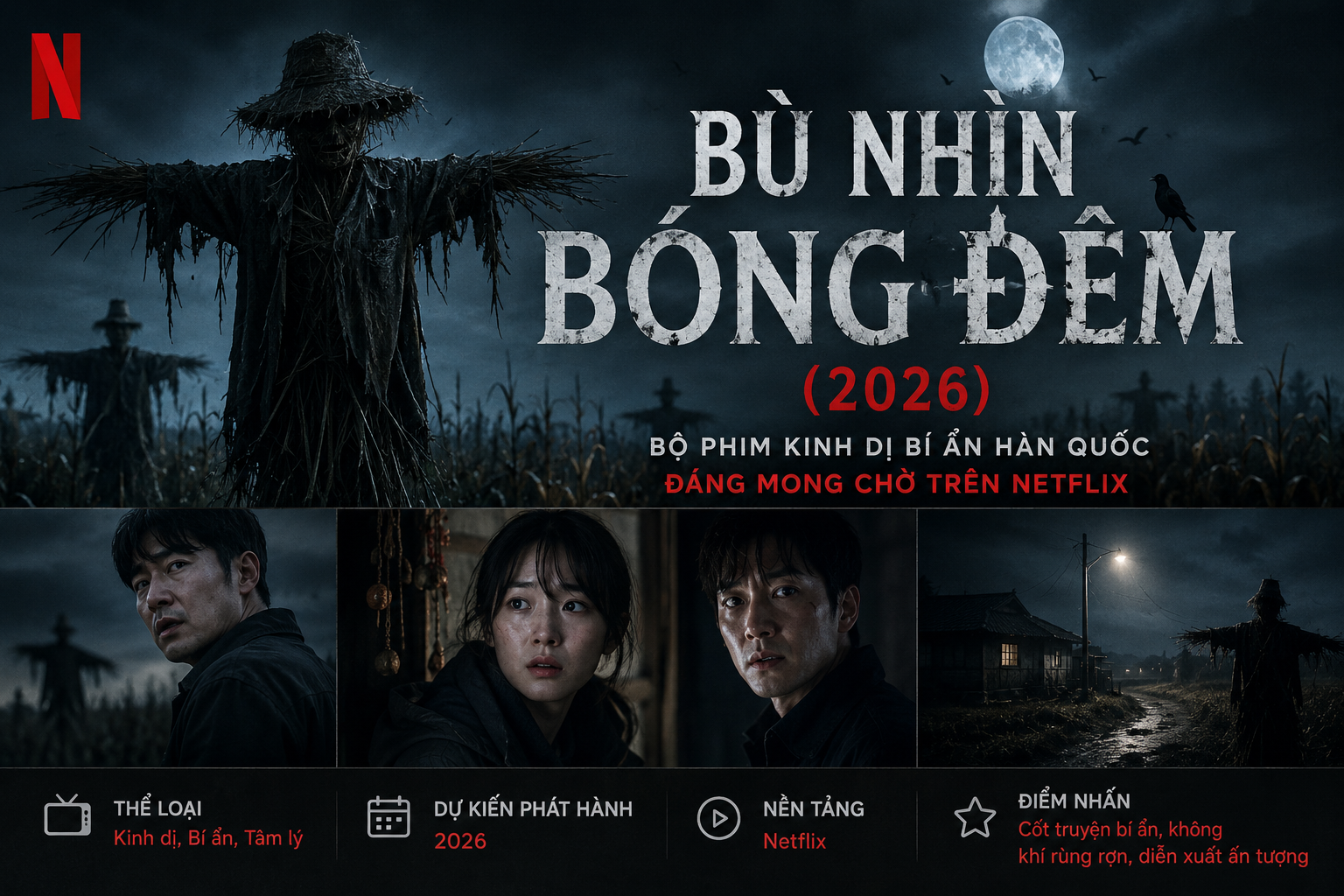 Bù Nhìn Bóng Đêm (2026) Có Nội Dung Gì Hấp Dẫn?